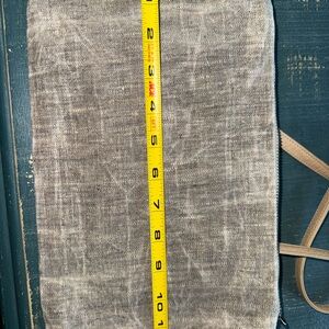 Rough & Tumble Waxed Canvas Crossbody Bag Wristlet